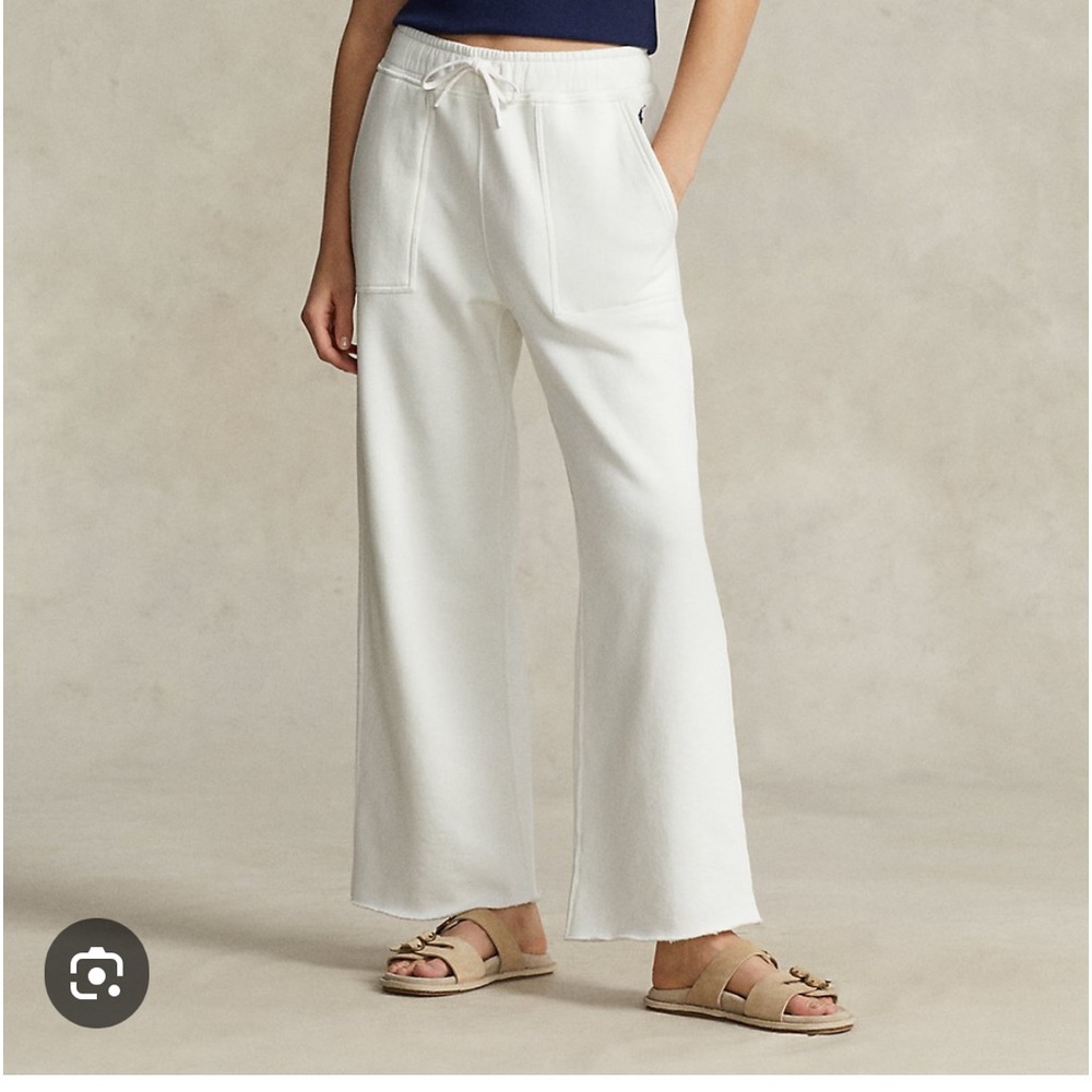 RALPH LAUREN CUT OFF SWEATPANTS
